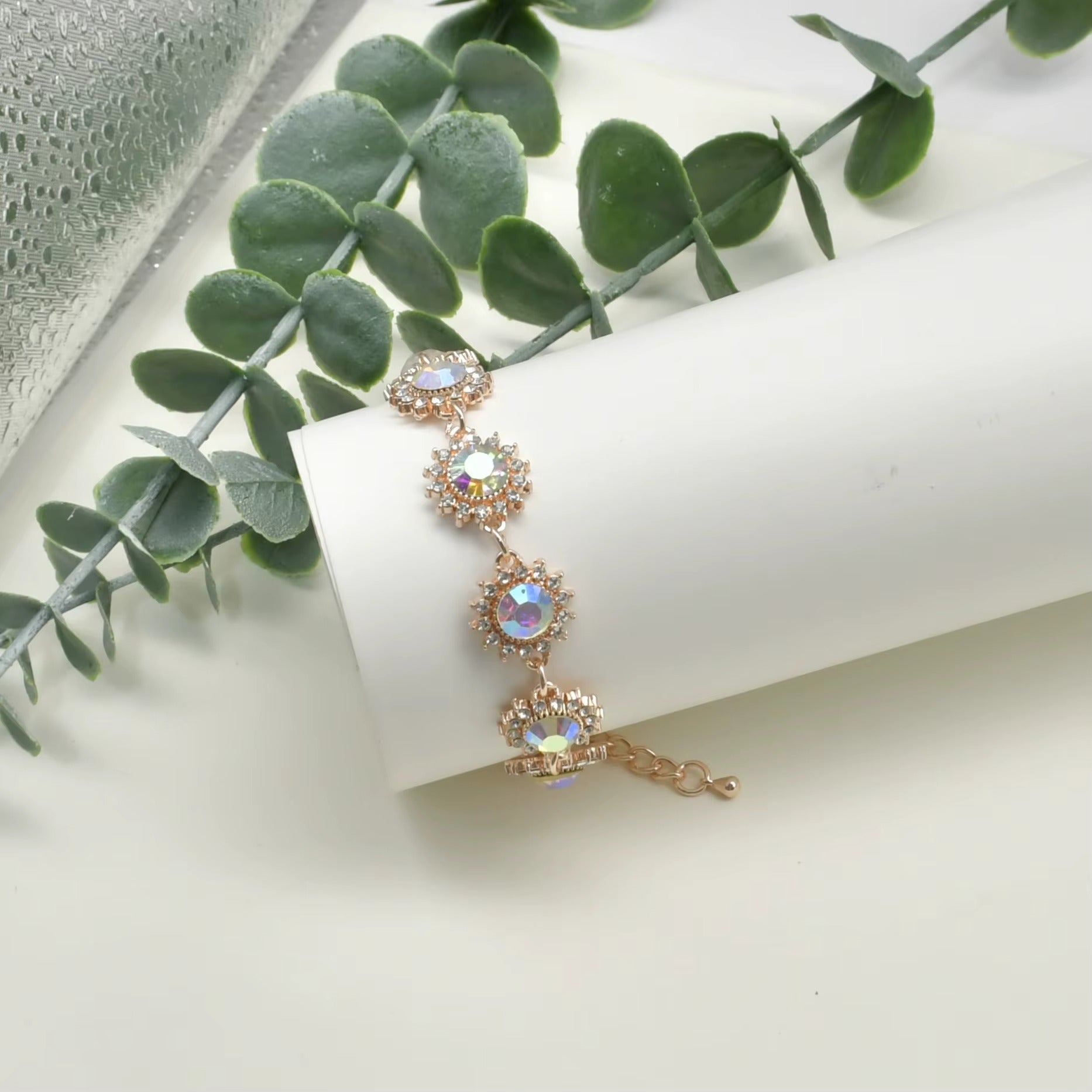 Calyra™ Crystal Aura Bracelet